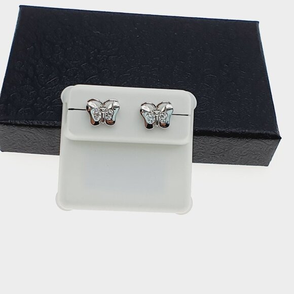925 sterling silver luxury CZ earrings for women/girls, Bes RJUS2143 - Picture 8 of 11